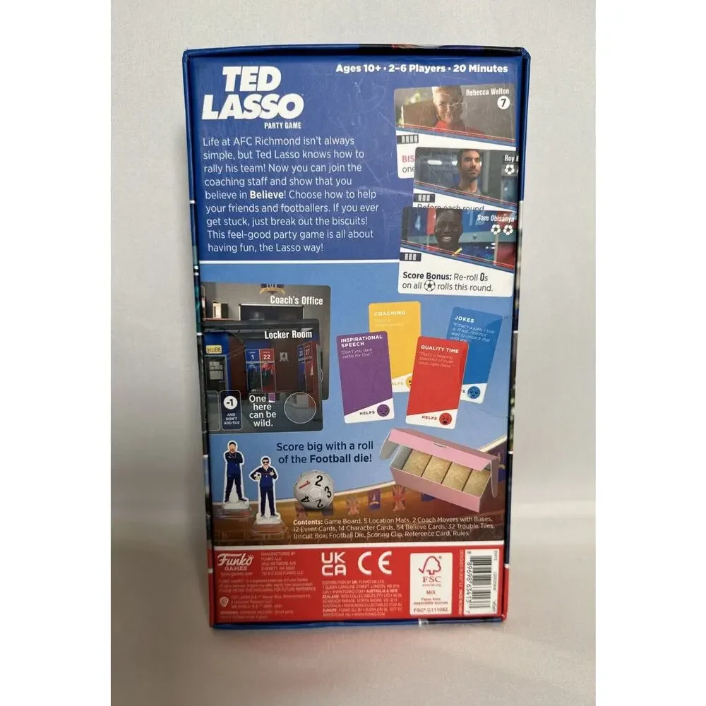 Funko Ted Lasso Party Game I Believe In Believe New/Sealed